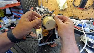 quotReplacing Motor Drive Belts on a Frister amp Rossmann Cub 4 Sewing Machine [upl. by Krusche]