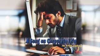 Corporate Chaos A Song on Corporate Life  Artist Vishnu [upl. by Anirehc]