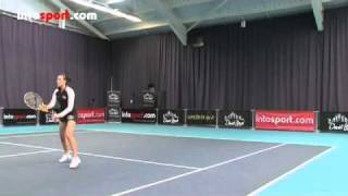 Lob Volley Drill for Tennis [upl. by Charissa]