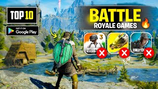 Top 10 New Battle Royale Games for Android 2024  Best Battle Royale Games Like Free Fire amp BGMI [upl. by Braynard609]