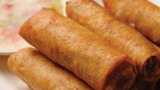 How to Make Lumpia Filipino Egg Rolls  itsJudysLife [upl. by Anallise]