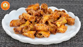 Crispy Honey Chilli Potato Recipe  Potato Recipes  Sweet and Spicy Potato by Tasty Treat Plus [upl. by Natye]