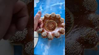 beautiful flower breads bread food breadmaking breadrecipi baking foodie cooking [upl. by Kcaz255]