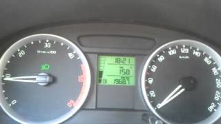 Skoda Fabia 14 TDI PD consumption [upl. by Meredith]