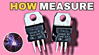 How to Check TIP122 TRANSISTOR WITH MULTIMETER  NPN TRANSISTOR CHECKING  100VOLT5AMP TRANSISTOR [upl. by Oinotnanauj]