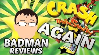 Crash TwinSanity ReReview  Badman Ft TheStimpyLand [upl. by Akehsal430]