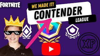 Fortnite competitive arena  Reaching contender league [upl. by Otreblaug40]