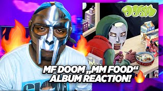 FIRST TIME HEARING  MF DOOM  MM…FOOD ALBUM REACTIONREVIEW [upl. by Enidlarej692]