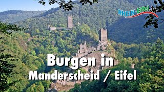 Burgen in Manderscheid  RheinEifelTV [upl. by Alesram]