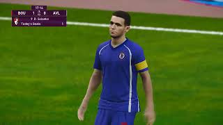 BOURNEMOUTH VS ASTON VILLA FC PES 2021 GAMEPLAY [upl. by Atinet]