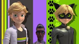 Escena Gabriel descubre que Adrien es Cat Noir español latino Efímero Miraculous Ladybug Temporada4 [upl. by Llehsar]