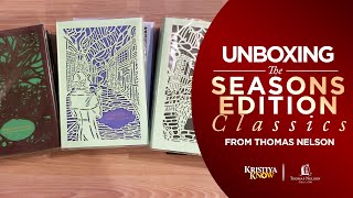 Unboxing Thomas Nelsons Seasons Edition Classics  KristiyaKnow [upl. by Kusin576]