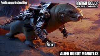 Killer Manatee Alien Robot Fails [upl. by Eki]