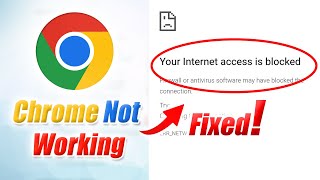 Google Chrome Not Working Chrome Not Connecting To Internet [upl. by Ardenia]