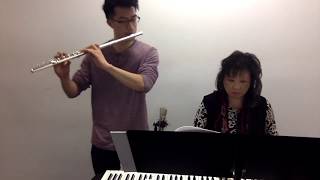 Savior of the Nations Come  Flute amp Piano [upl. by Nnaarat740]