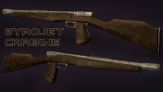 MBA Gyrojet Carbine for Fallout New Vegas [upl. by Ahsinad46]