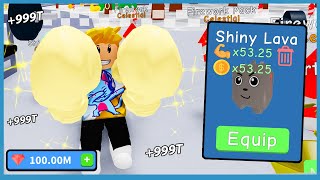 The Owner Gave Me 100000000 To Spend On Overpowered Pets  Roblox Boxing Simulator [upl. by Yeldoow120]