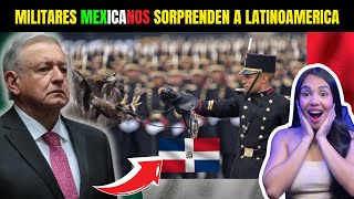 MEXICO SORPRENDE a REPUBLICA DOMINICANA con sus MILITARES EN DESFILE [upl. by Anirac]