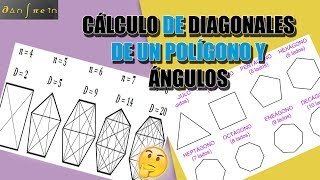 Cómo calcular diagonales y ángulos en un polígono [upl. by Acnalb]