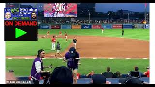 Proposal at Baseball Game Fails [upl. by Airdnua33]