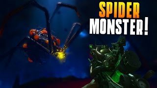 SPIDER MONSTER Zetsubou No Shima Gameplay WONDER WEAPON EVERYTHING COMPLETED SKULLS BO3 [upl. by Oralee]