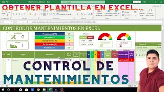 CONTROL DE MANTENIMIENTOS EN EXCEL  2023 ACTUALIZADO [upl. by Dupin]