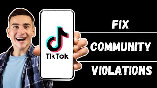 Tiktok Community Guidelines Violation Problem 2024 [upl. by Anitrak]