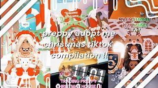 PREPPY ADOPT ME CHRISTMAS TIKTOK COMPILATION  adoptmeroblox preppyadoptme tiktokcompilation [upl. by Marlie]