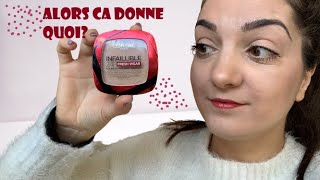 Je teste de différente manière et sur 3 jours le fond de teint L’Oréal poudre infaillible [upl. by Lahcar902]