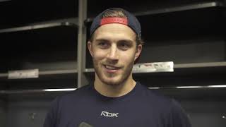 Alexander Wennberg is feeling good after scoring on the power play [upl. by Lithea]