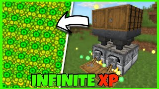 Minecraft Unlimited  XP Farm Glitch in Minecraft 12082 Bedrock  MCPEXboxPS4SwitchPC [upl. by Anrym86]