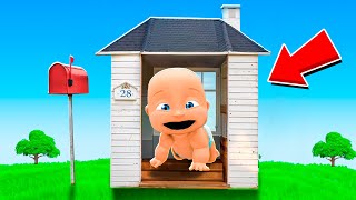 Baby Survives WORLDS TINIEST HOUSE [upl. by Aisena]