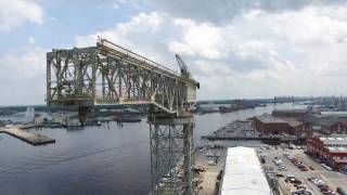 UAV Flight at Norfolk Naval Shipyard  The Historic North End [upl. by Eimia]