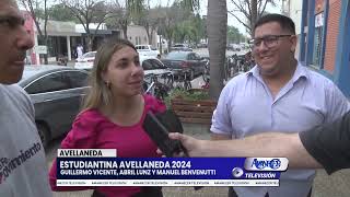 ESTUDIANTINA AVELLANEDA 2024 [upl. by Nosniv]