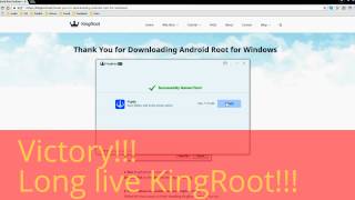 KingRoot PC demo [upl. by Clancy]