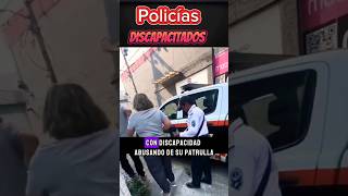 Policías no perdonan ni a los Discapacitados noticias policias [upl. by Aldarcie]