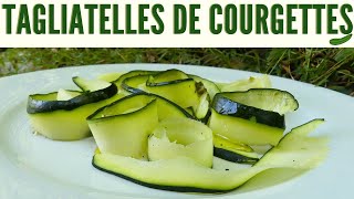 Une Sauce Parfaite 👌pour ces Tagliatelles de Courgettes Recette ULTRA fraîche [upl. by Justicz]