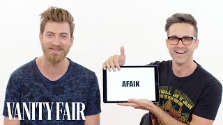 Rhett amp Link Teach You Internet Slang  Vanity Fair [upl. by Acirea]