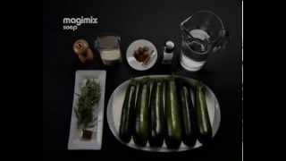 Magimix Recept Lichtgebonden courgettesoep NL [upl. by Riaj]