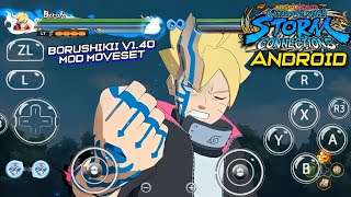 UPDATE BORUSHIKII KARMA MOD MOVESET  Naruto Ultimate Ninja Storm Connection Android Offline [upl. by Samara]