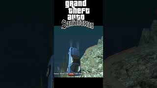 Car flying stunt jump in gtasamp automobile games motivation shorts viral [upl. by Brenton228]