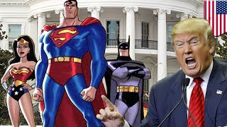 Trump Witch Hunt POTUS calls in the Justice League  TomoNews [upl. by Hgielyak]