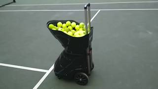 Using Tennis Machine Siboasi S4015 [upl. by Hada]