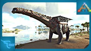 CARA MUDAH TAMING TITANOSAURUS  Ark Survival Evolved Indonesia [upl. by Lydon833]