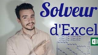 Chouaib  Programmation Linéaire  Solveur dExcel  شعيب  البرمجة الخطية [upl. by Eiramit]