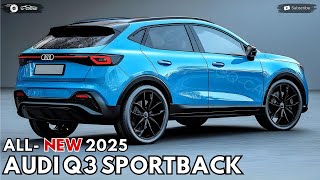 2025 Audi Q3 Sportback Unveiled  Most Anticipated Compact SUV [upl. by Nauqyaj]