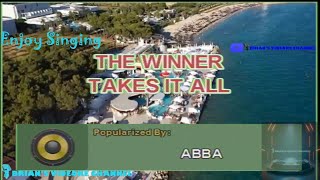 The Winner Takes It All  ABBA Karaoke [upl. by Burroughs]