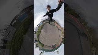 One foot pumptrack riding inlineskating pumptrack [upl. by Eesak]