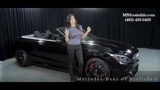 The Black 2018 MercedesBenz C 63 S AMG® Cabriolet from Mercedes Benz of Scottsdale [upl. by Sadoc]