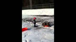 Nick Santonastasso Sledding [upl. by Aronael]